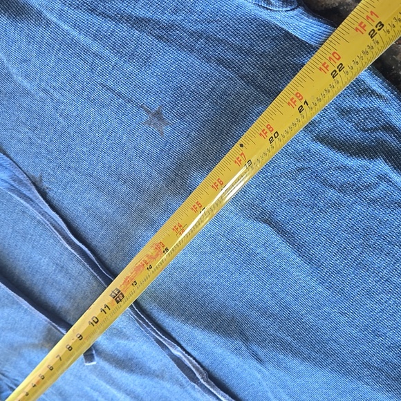 Cloth & Stone Indigo Hooded Sweatshirt - Picture 10 of 11